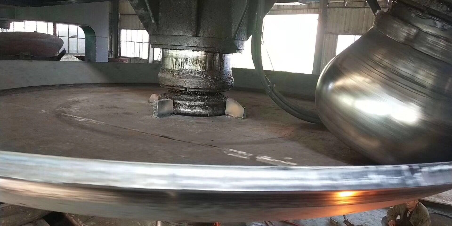 40mm厚鋼板成型 ！
